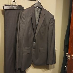 EXPRESS Photographer Wool Suit 40R